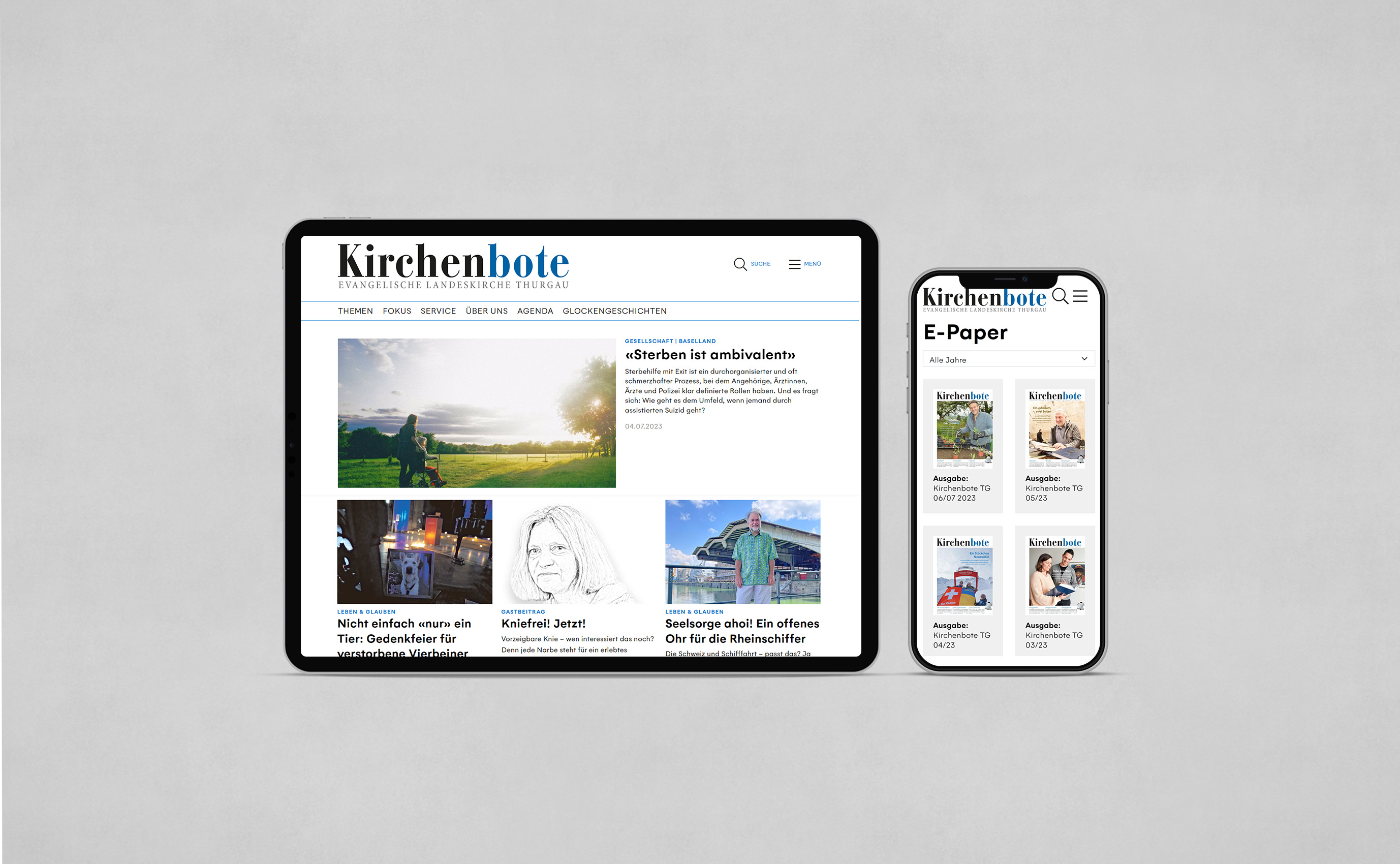 Kirchenbote der evangelischen Landeskirche Thurgau