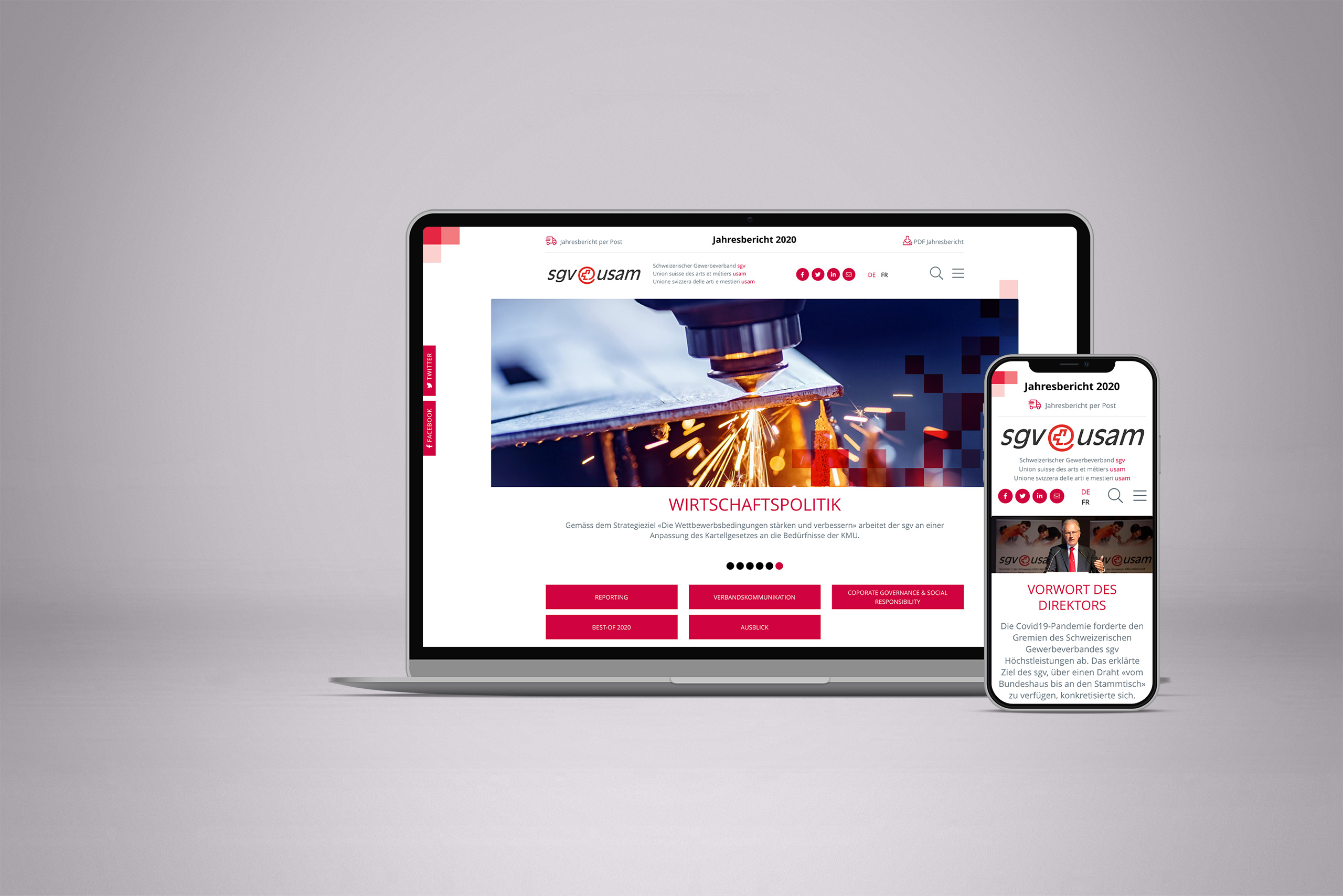 SGV Usam - Digitaler Jahresbericht