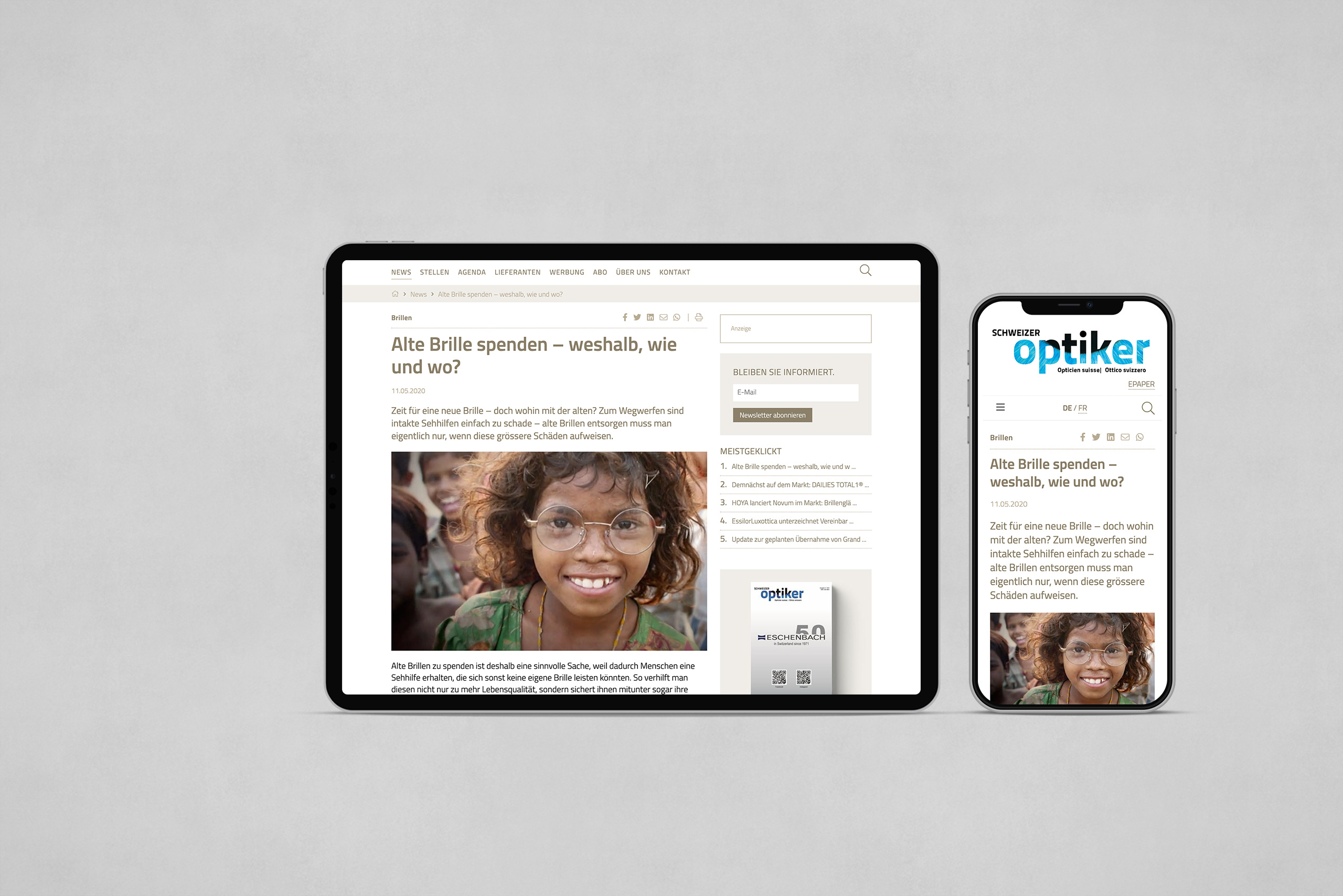 Das Fachmagazin für Optiker