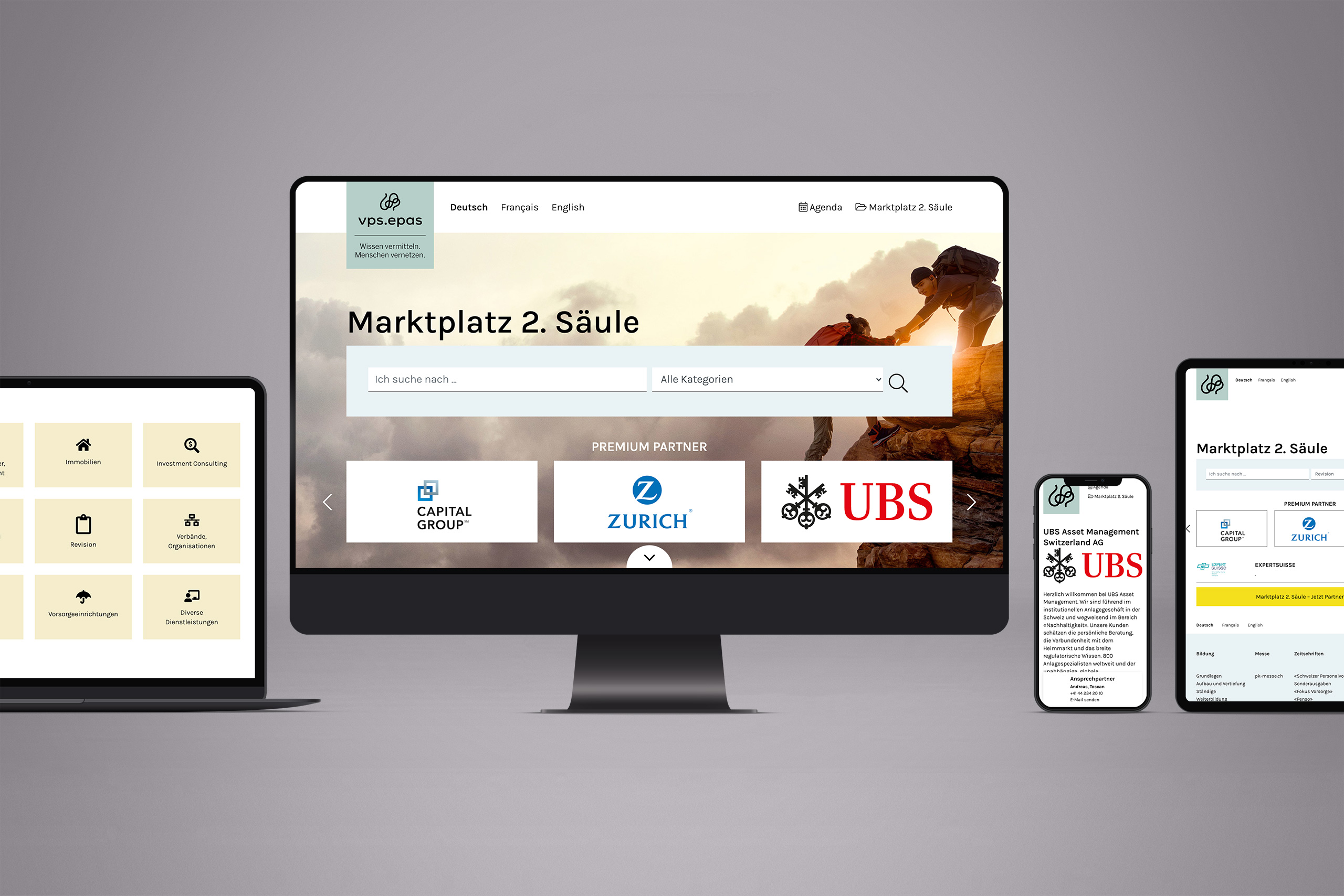 Marktplatz der Dienstleister